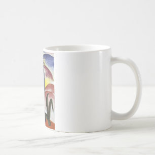 Blaues Pferd I durch Franz Marc Kaffeetasse