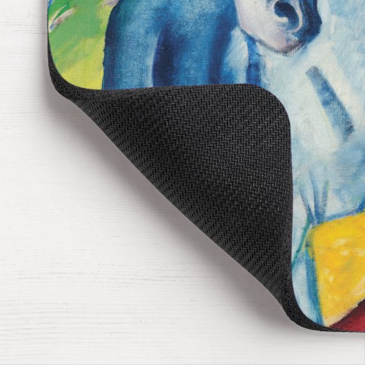 Blaues Pferd I durch Franz Marc Mousepad (Ecke)
