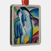 Blaues Pferd I durch Franz Marc Silbernes Ornament (Rechts)