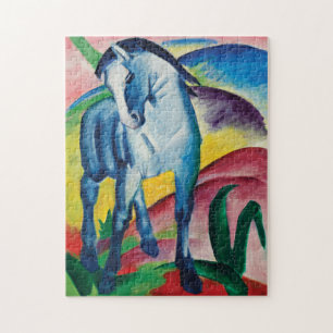 Blaues Pferd I von Franz Marc Puzzle