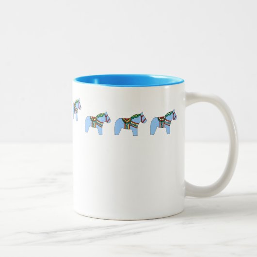 Blaues Pferd Tasse (Rechts)