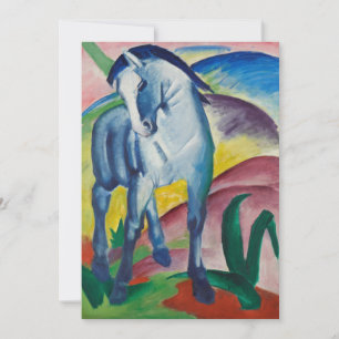 Blaues Pferd von Franz Marc, Vintage Fine Art