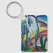 Blaues Pferd von Franz Marc, Vintage Kunst Schlüsselanhänger (Vorderseite)