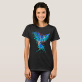 Blaues Phoenix T-Shirt (Vorne ganz)