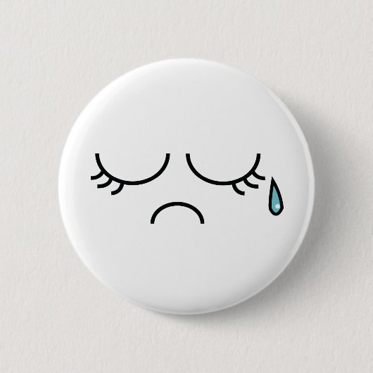 Blaues Picadilly Button (Vorderseite)