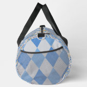 Blaues Pickleball Monogram Duffle Bag (Rechts)