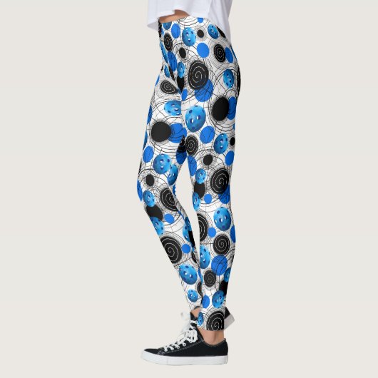 Blaues Pickleballs - Leggings (Links)