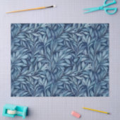 Blaues Plüschpapier Seidenpapier (Basteln)