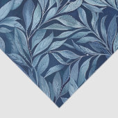 Blaues Plüschpapier Seidenpapier (Detail)