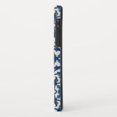 Blaues portugiesisches Azulejos-Muster Case-Mate iPhone Hülle (Hinten/Links)