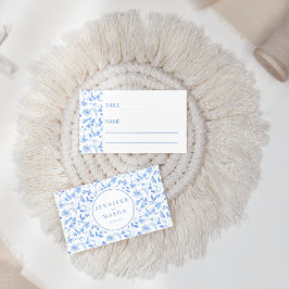 Blaues Porzellan Blumenzwiebeln Hochzeit Flache Pl Platzkarte