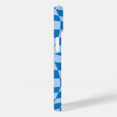 Blaues Prüfmuster Case-Mate iPhone Hülle (Rückseite / Rechts)