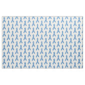 Blaues Puzzle-Muster-Band Stoff (Fat Quarter (45,7 x 55,9 cm))