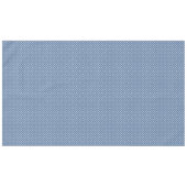 Blaues Querschnittmuster-Tischdecke Tischdecke (Vorderseite (Horizontal))