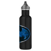 Blaues Rauchbattsymbol Trinkflasche (Rechts)