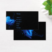 Blaues Regenbogenherz mit Sternen (Schreibtisch)