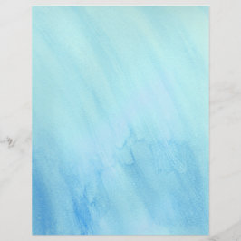 Blaues Regenwetter Wasserfarbe Farbe Farbe Farbe