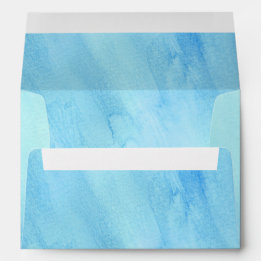 Blaues Regenwetter Wasserfarbe Farbe Farbe Farbe