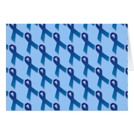 Blaues Ribbons-Muster (Vorderseite (Horizontal))