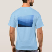 Blaues Ridge-GebirgsT - Shirt (Rückseite)