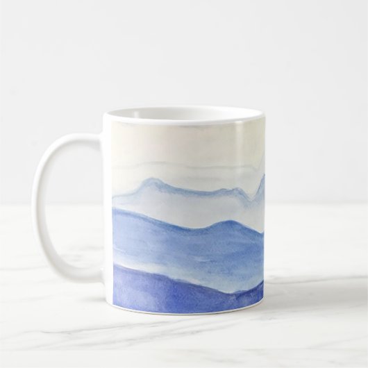 Blaues Ridge-GebirgsTasse Kaffeetasse (Links)