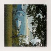 Blaues Ridge Pferd Puzzle (Horizontal)