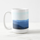 Blaues Ridge Vista Kaffeetasse (Links)