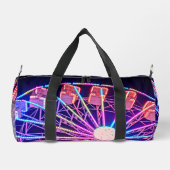 Blaues Riesenrad Duffle Bag (Rückseite)