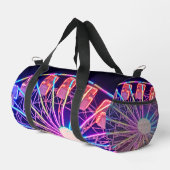Blaues Riesenrad Duffle Bag (Rechte Ecke)