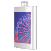 Blaues Riesenrad Flachmann (Links)