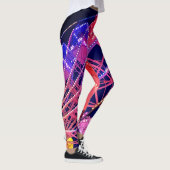 Blaues Riesenrad Leggings (Rechts)