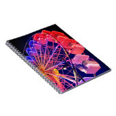 Blaues Riesenrad Notizblock (Rechte Seite)
