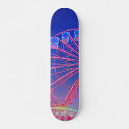 Blaues Riesenrad Skateboard