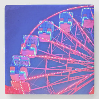 Blaues Riesenrad Steinuntersetzer