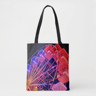 Blaues Riesenrad Tasche