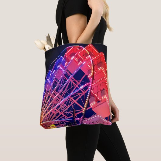 Blaues Riesenrad Tasche (Von Nahem)