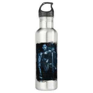 Blaues Ritter mit Schwert Trinkflasche