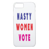 Blaues Rosa Rosa Magenta Eklige Frauenwahl Case-Mate iPhone Hülle (Rückseite)