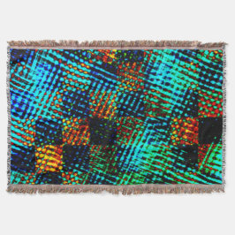 Blaues Schach, grünliche Kratzer, schmutziger Rot- Decke