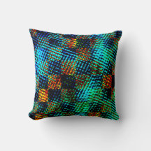 Blaues Schach, grünliche Kratzer, schmutziger Rot-