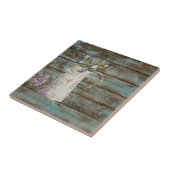 blaues Scheunenholz des rustikalen Fliese (Seite)