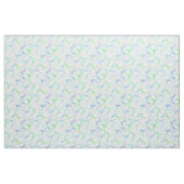 Blaues Schissmuster Stoff (Fat Quarter (45,7 x 55,9 cm))
