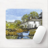 "Blaues Schlauchboot" Mousepad (Mit Mouse)