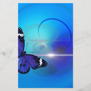 Blaues Schmetterlingsbild