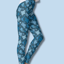 Blaues Schmetterlingsmuster