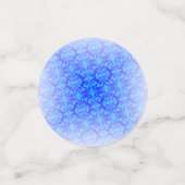 Blaues Schmetterlingsmuster von Kenneth Yoncich Konfetti (Klein Vorderseite)