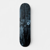 blaues Schmutz-Skateboard der Mädchen Skateboard (Vorne)