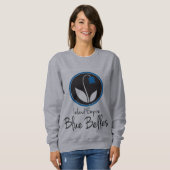 Blaues Schönheits-Sweatshirt IE Sweatshirt (Vorne ganz)