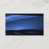Blaues Schwarz-moderne Geschäfts-Visitenkarte Visitenkarte (Rückseite)