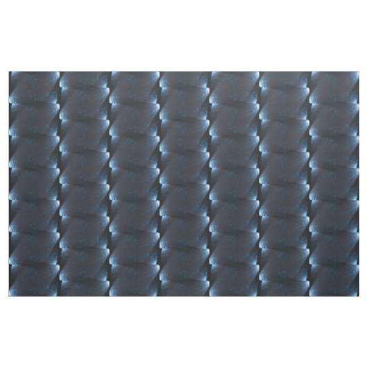 Blaues, Schwarz-weißes, lichtes Rechteck Stoff (Fat Quarter (45,7 x 55,9 cm))